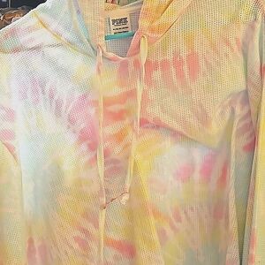 X-Large Tie-Dye Pink Top